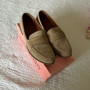 Universal Thread Tan Suede Penny Loafers